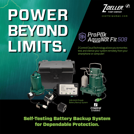 2024 October-December Zoeller Battery Backup System Social Post