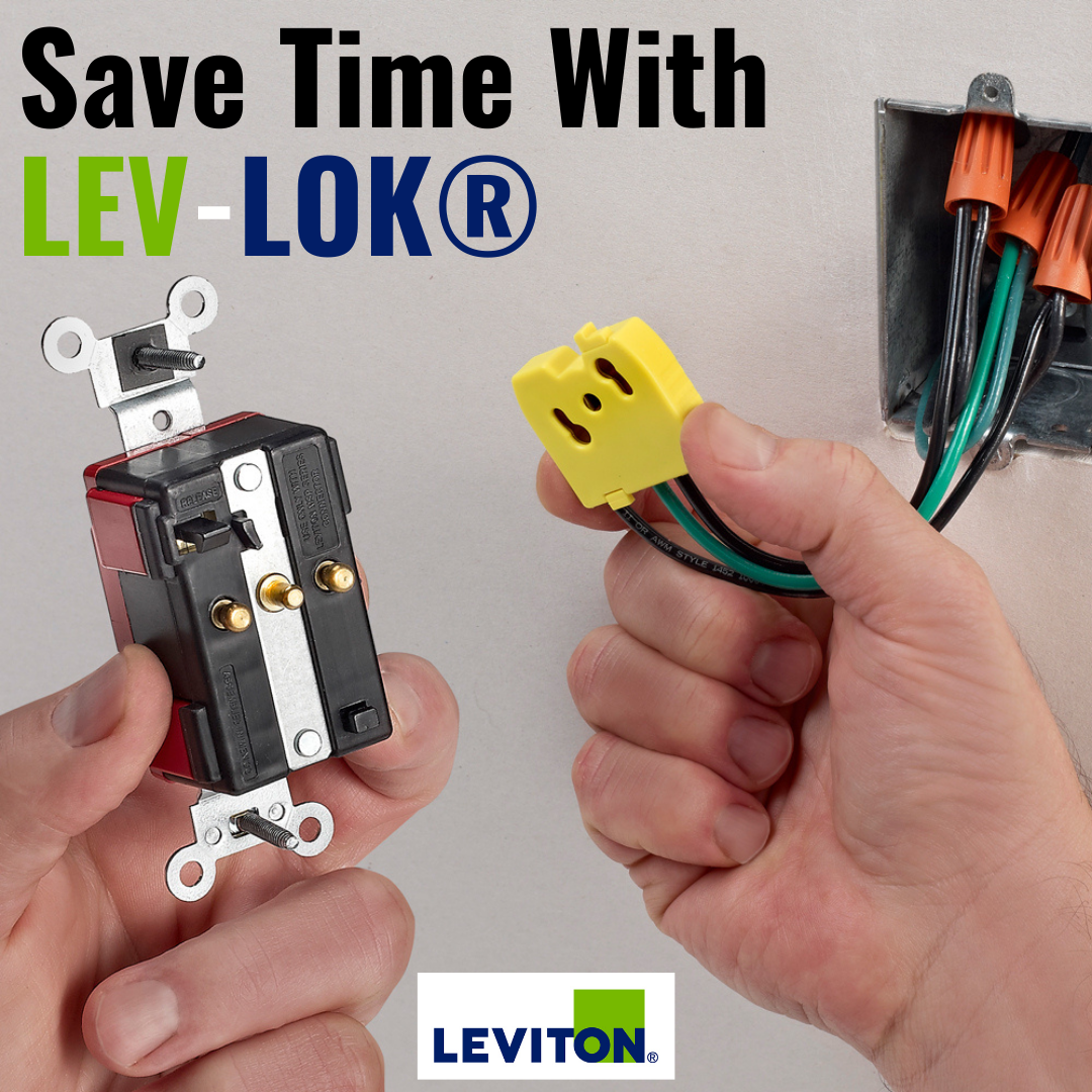 2023 November-December Leviton Labor Saving Products (Lev-Lok) Social Post