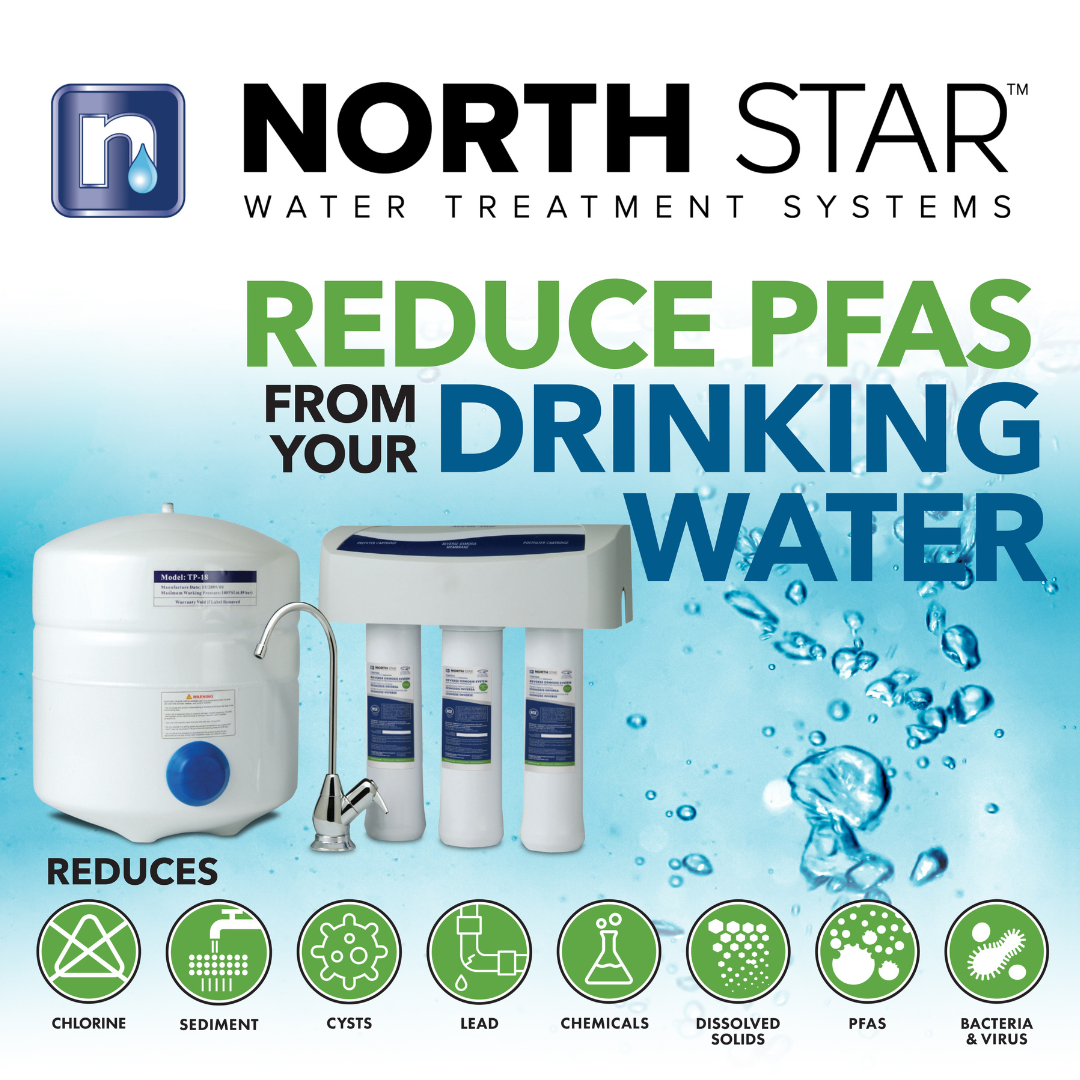 2024 May-June North Star's NEW Reverse Osmosis Water Filtration System Social Post